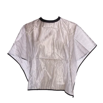

1pc Haircut Cape Unisex Waterproof Short Hair Dye Apron For Barber Shop Salon Barber Shop Barber Accessories Barberia