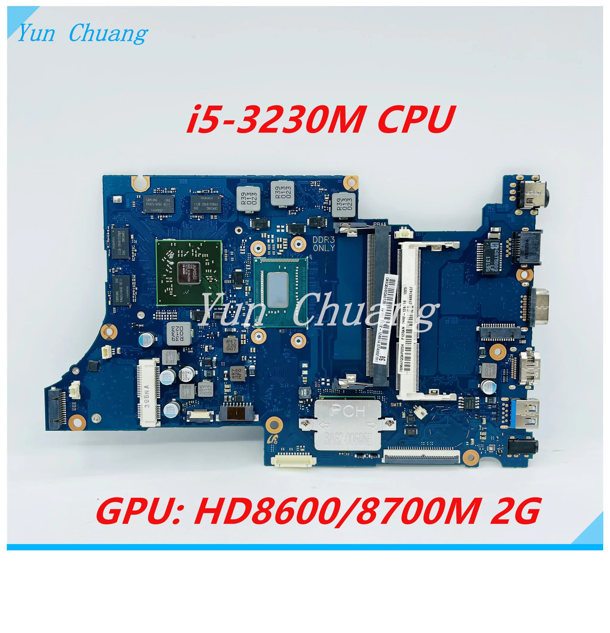 Материнская плата для ноутбука Samsung NP470R5E NP510R5E NP370R5E NP370R4E со стандартным
