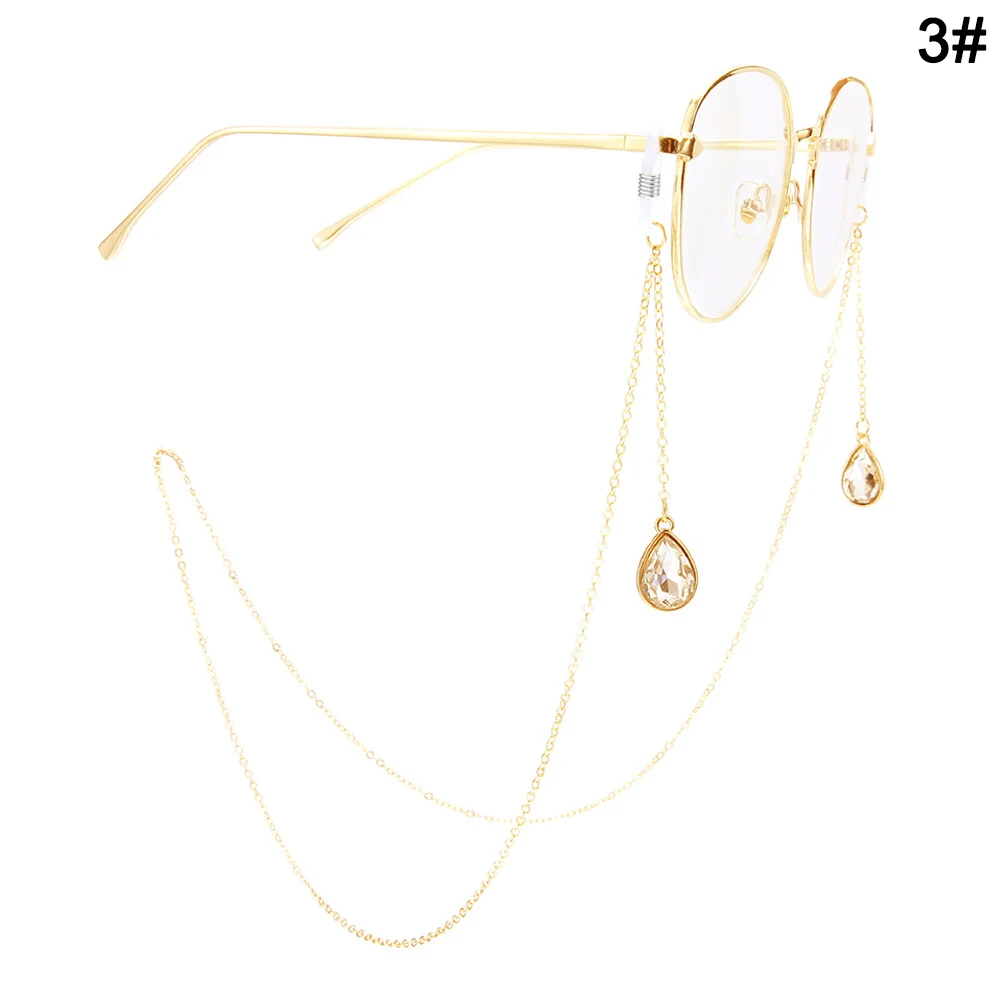 style 3 Женские очки цепочка для очков для чтения шнур держатель шейный ремень веревка распродажа - Цвет: style 3