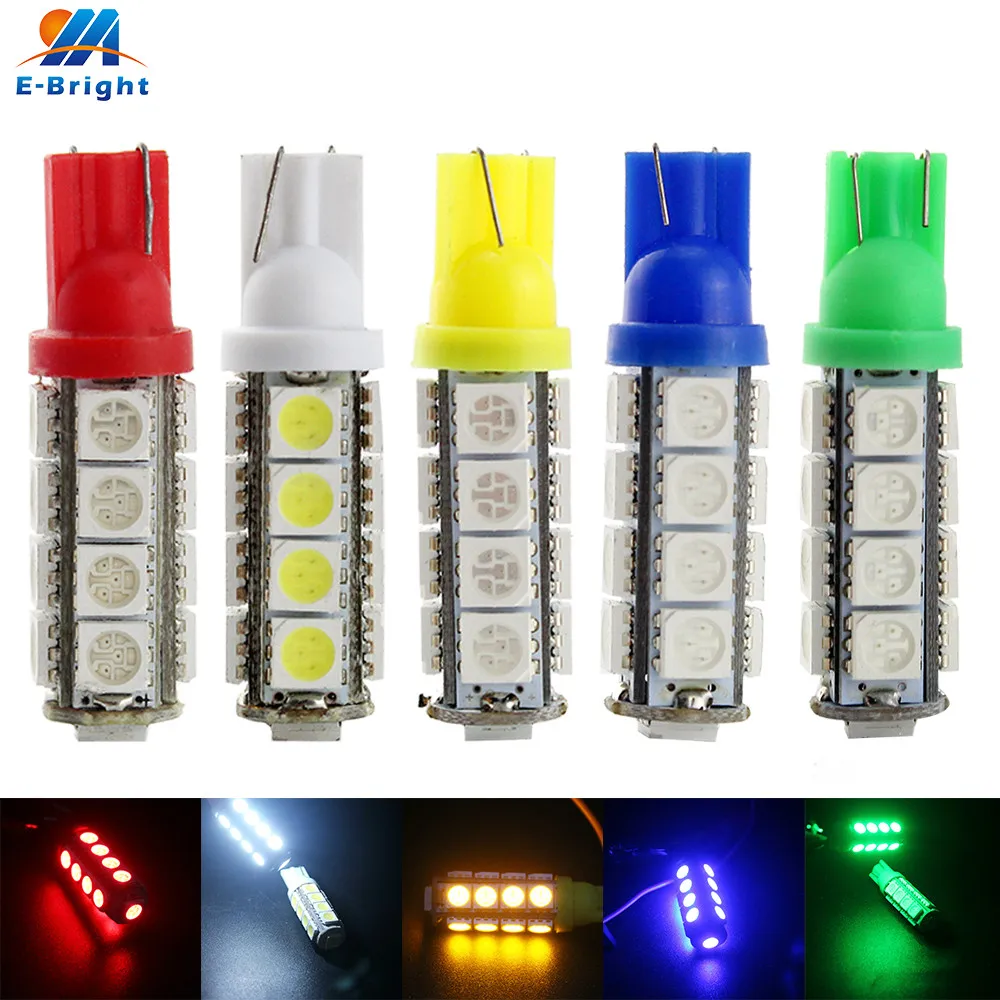 Светодиодные лампы W5W 10X 194 T10 5050 17 SMD автомобильные инструменты для чтения