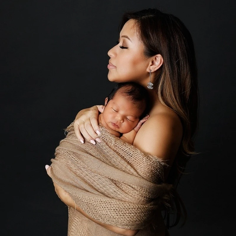 Реквизит для фотосъемки новорожденных и мам аксессуары Мягкая натуральная