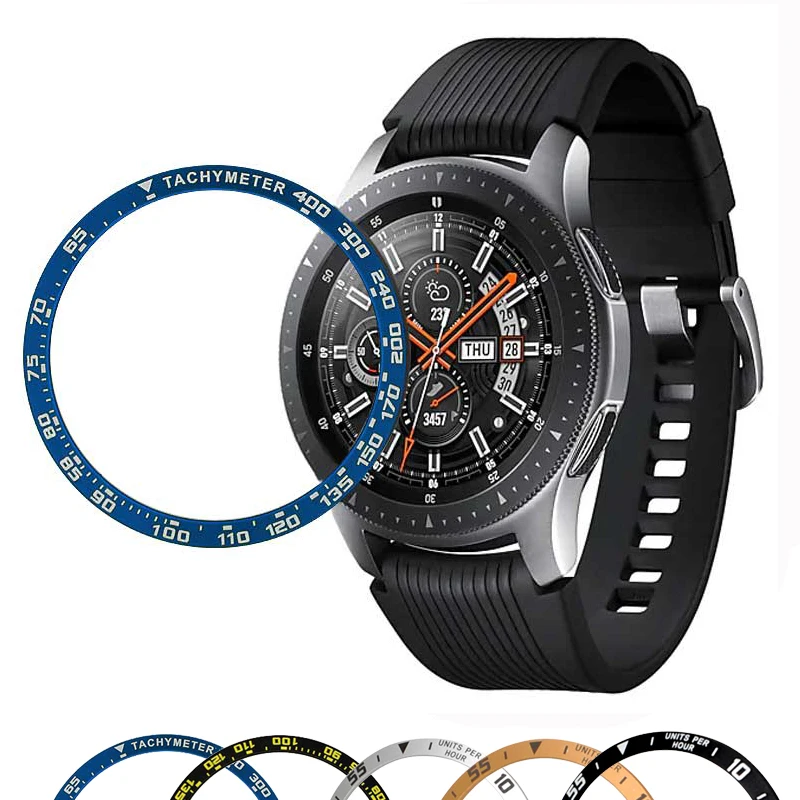 Gear S3 Case For Samsung Galaxy Watch 46mm 42mm Alloy Case Ring Adhesive Cover Anti Scratch smart watch Accessories afbeelding