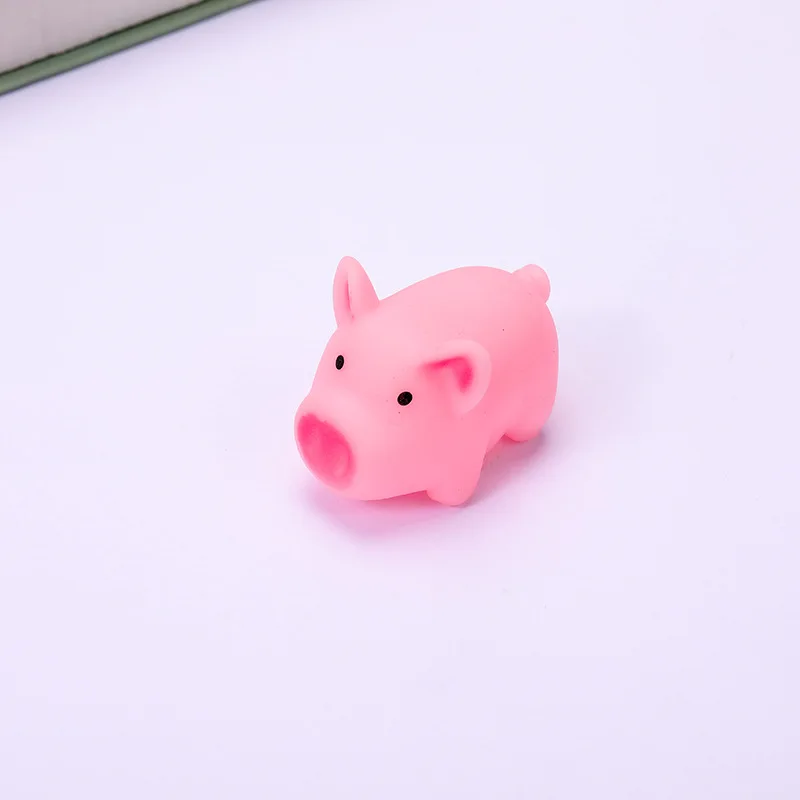 Pig squeezing and pinching pink pig BB vocal toy cute venting decompression spoofing unpacking 1 Pig squeezing and pinching pink pig BB vocal toy cute venting decompression spoofing unpacking 3