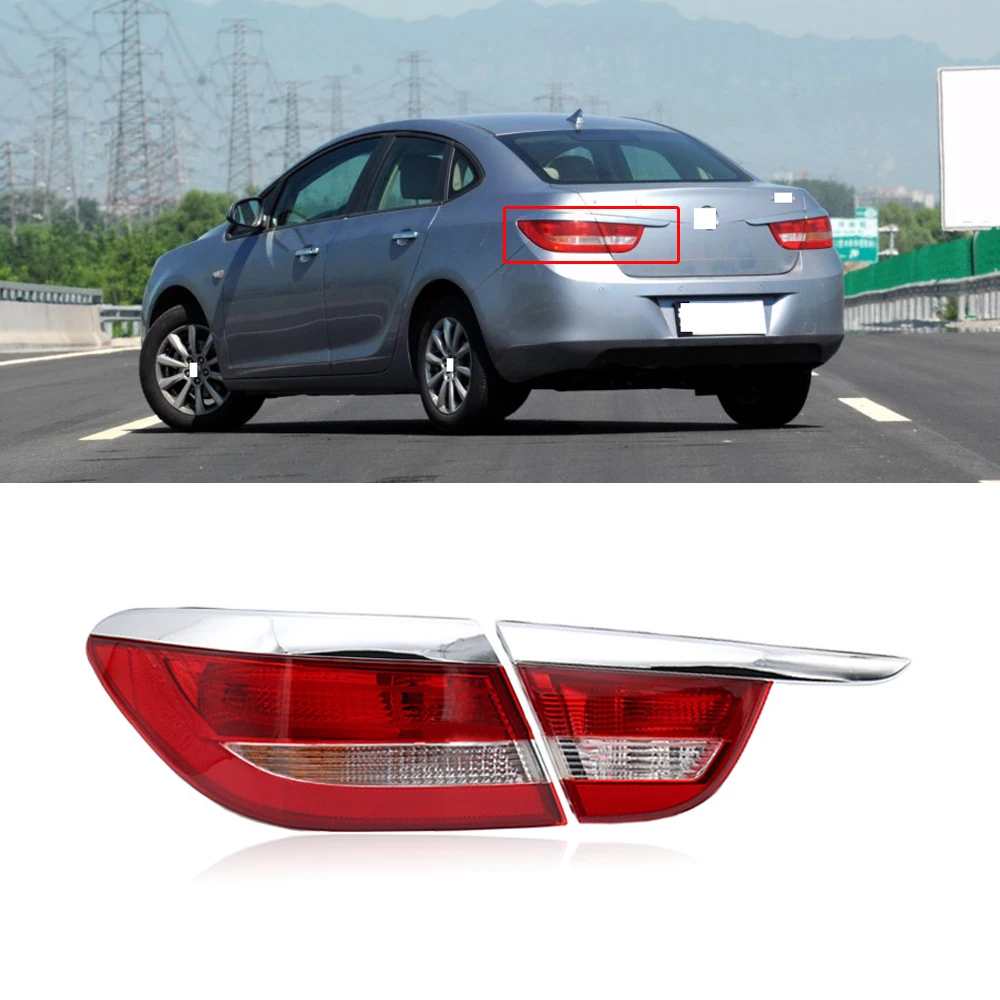 Задний фонарь заднего бампера CAPQX для Buick Excelle 2009-2014 стоп светильник