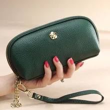First Layer Cowhide New Women's Handbag Leather Lychee Pattern Long Zipper Wallet Shell Dumpling
First Layer Cowhide New Women's Handbag Leather Lychee Pattern Long Zipper Wallet Shell Dumpling