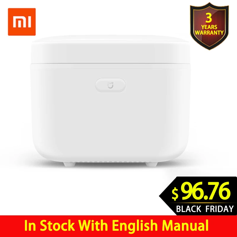 

XIAOMI MIJIA IH Electric Rice Cooker 3L alloy cast iron Heating pressure slow crock pot lunch box multicooker kitchen appliances