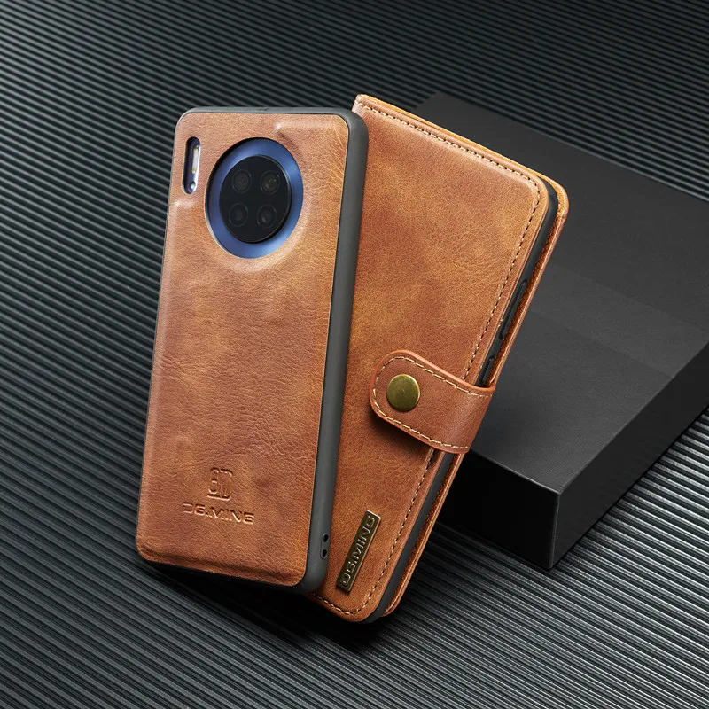 Для huawei mate 20 30 Pro Lite P20 30 Pro P умный кожаный чехол-книжка с подставкой съемный магнитный 2 в 1 съемный чехол для карт чехол