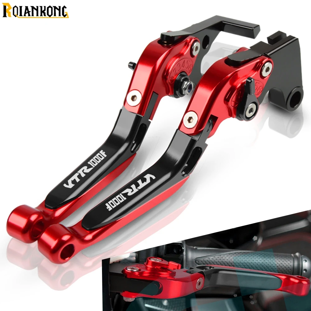 

Motorcycle Brake Levers For Honda VTR1000F VTR 1000 V/FW/FX /FIRESTORM 1997 1998 1999 Adjustable Brake Clutch Lever Handlebar
