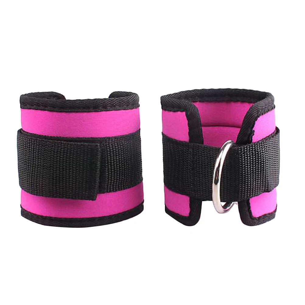 2pcs Sport Ankle Straps D-ring Calfs Band for Gym Workouts Machines Leg Exercises | Спорт и развлечения