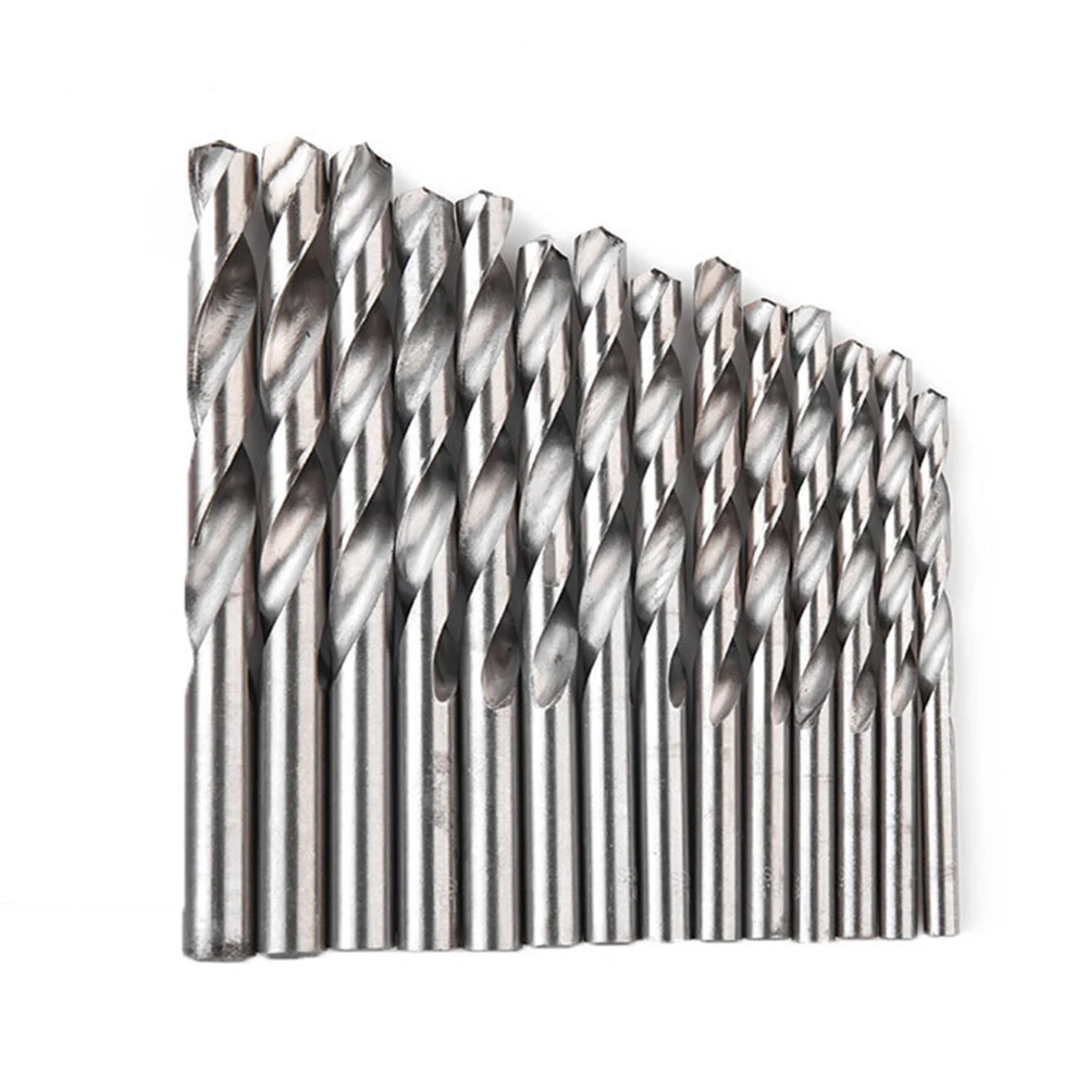 25Pcs Twist Drill Bits Set HSS High 