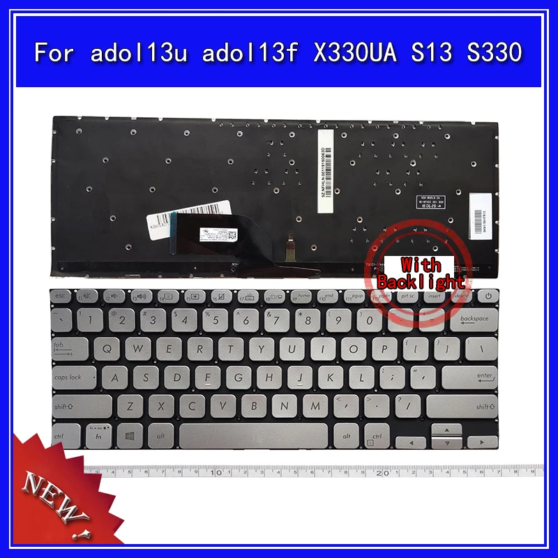 

Клавиатура для ноутбука ASUS adol13u adol13f X330UA S13 S330, сменная Клавиатура для ноутбука