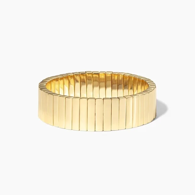 JUST FEEL Горячая Instagram Стекируемый цветной металлический эмалированный браслет для женские Украшения, Браслеты Mujer золотой браслет Femme подарки - Окраска металла: 3803