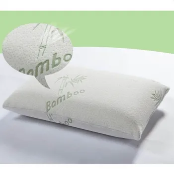 

(Single) Premium Firm Hypoallergenic Bamboo Fiber Memory Foam PillowHealthy Breathable Pillow Orthopedic Neck Fatigue Relief