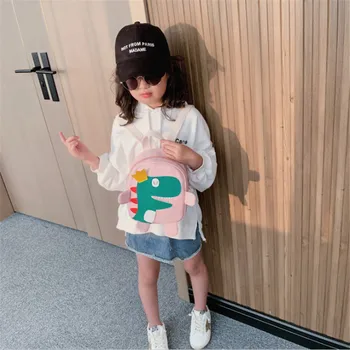 

Toddler Mini Backpack Stylish Cartoon Dinosaur Preschool Backpack Snack Bag Travel Bag for Boys and Girls Cute Children Backpack