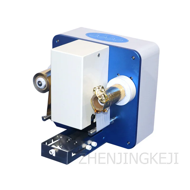 Cylinder Bronzing Machine Test Tube Hot Stamping Machine Round Tube Printer Advertising Pen Spray Glue Logo Bronzing Machine