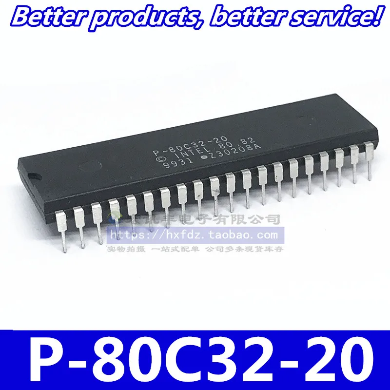 10 шт./лот P-80C32-20 DIP-40 80C32 Goodquality