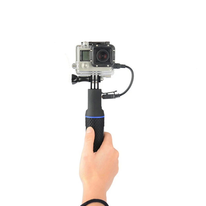 2in1 Selfie stick с Bluetooth Контролируемая ручным моноподом Powerbank продлить Аккумулятор для