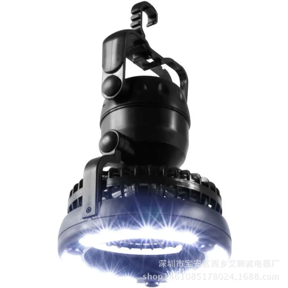 

Multi-functional Fan Camping Light 18led Tent Light Outdoor Camping Creative Hook Lantern
