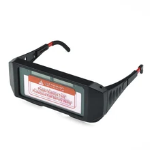 Casques de soudage à obscurcissement automatique, changement de lumière automatique, bouclier Anti yeux, lunettes pour les yeux