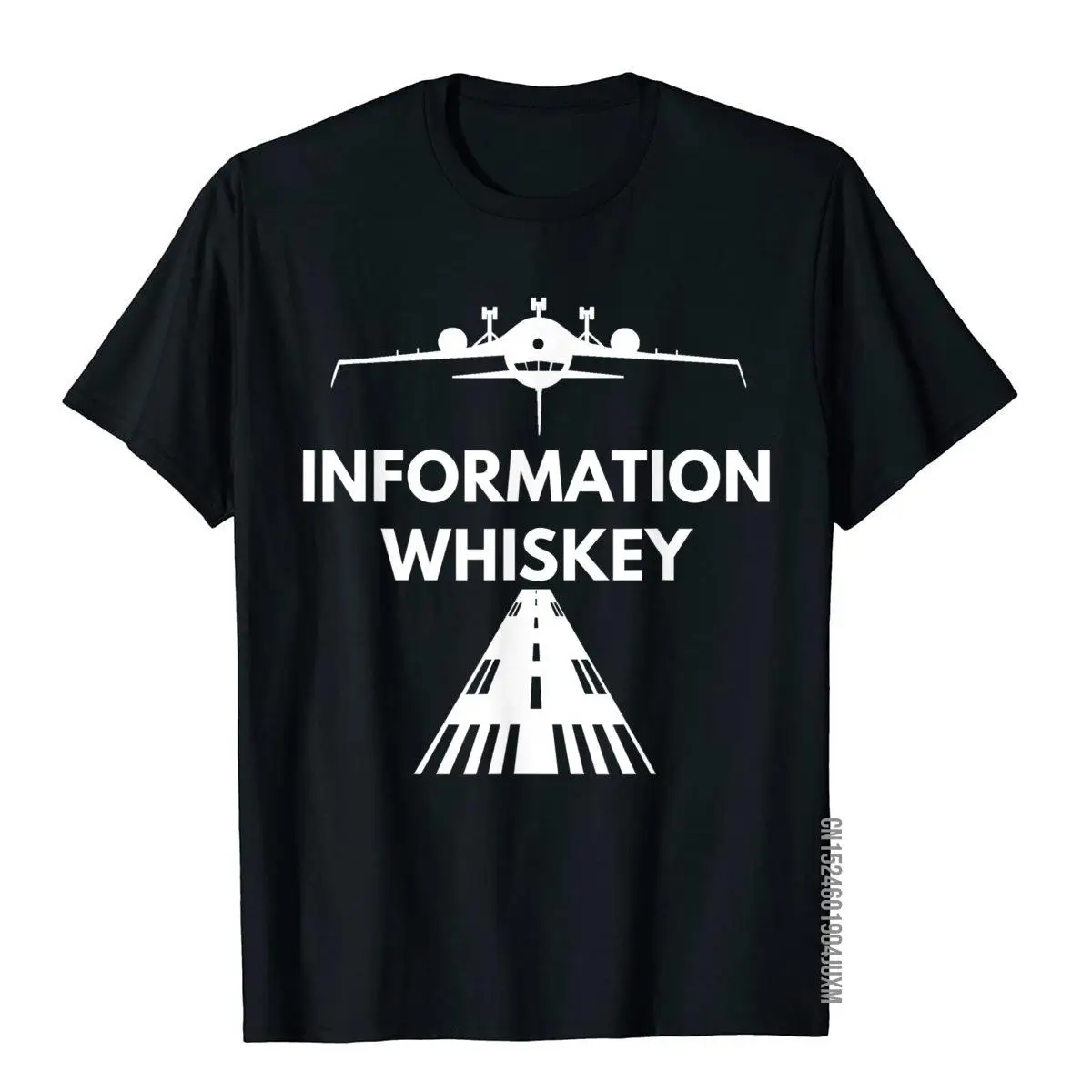 Information Whiskey T Shirt - Funny Pilot Aviation Shirts__97A3156black