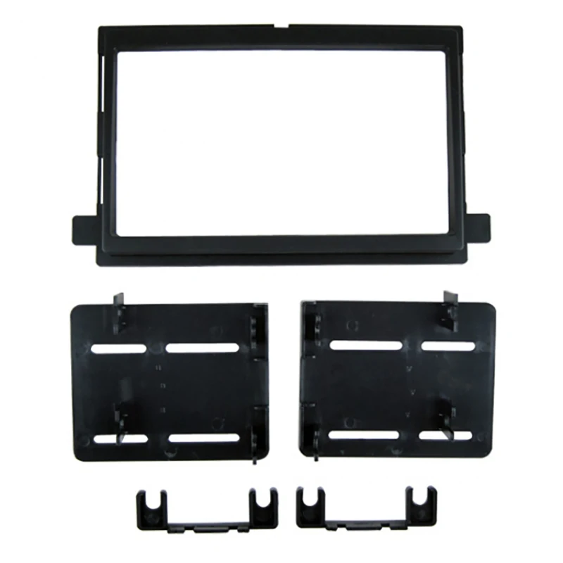 CarBar Double 2 Din Car Radio Fascia for  Ford Fusion Explorer Edge Escape F150 Expedition Mustang Focus Frame Panel Trim Kit