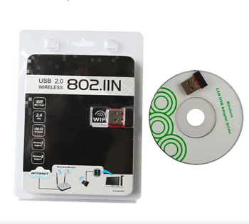 

Mini USB WiFi Wireless Network Card RT5370 Wireless Network Card 150M Wireless Wi-Fi Receiver Transmitter