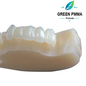 

accurate A3.5 color removable denture material PMMA for removable denture ZZ95mm14mm