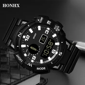 

Digital Mens Watch HONHX Luxury Mens Digital LED Watch Date Sport Men Outdoor Electronic Watch спортивные часы relogio digital