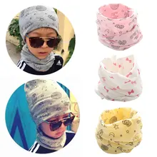 Детский шерстяной шарф с рисунком для мальчиков и девочек хлопковый шарф на шею с круглым вырезом теплый зимний шейный платок