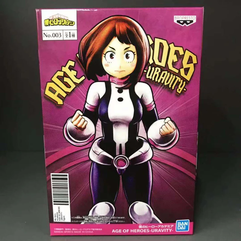 Японское аниме "My Hero Academy" Banpresto AGE OF HEROES vol. 3 Коллекционная Фигурка-URAVITY Ochaco Uraraka