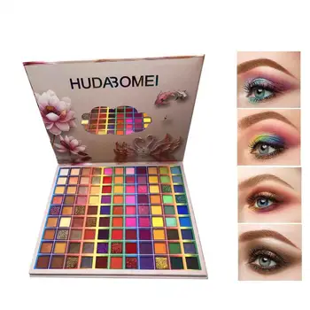 

Beauty Colorful Eyeshadow Palette Pigment Matte 99 Colors Eye Shadow Glitter Highlighter Shimmer Make Up Eye Shadow TSLM2