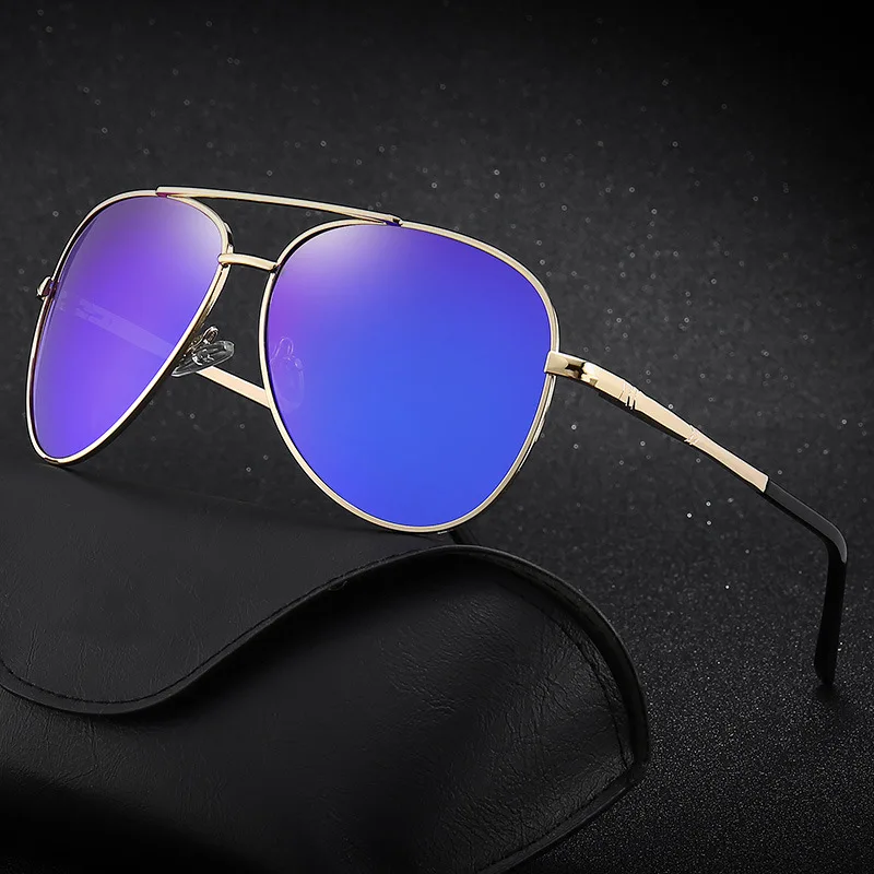 

metal frame Polarized day and night color changing Sunglasses night vision mirror driver driving fishing trend outdoor men