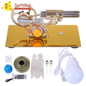 

Mini Stirling Motor Micro Model With Bulb