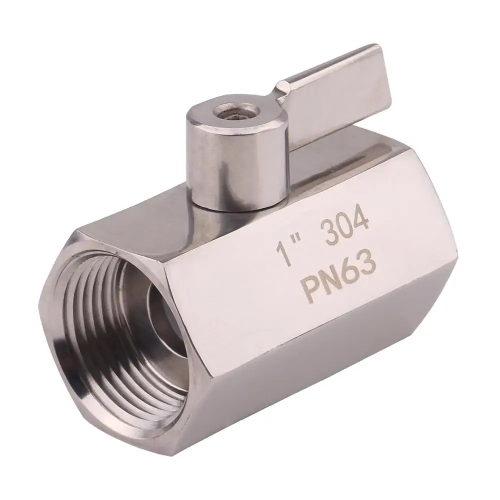 DERNORD мини-шаровой клапан из нержавеющей стали SUS304 " NPT Female& Female