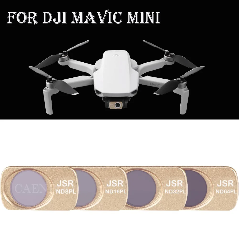 

For DJI Mavic Mini Drone Filters Lens Gimbal Protector Filter ND32PL+ND8PL+ND16PL+ND64PL Neutral Density Filter For Mavic Mini