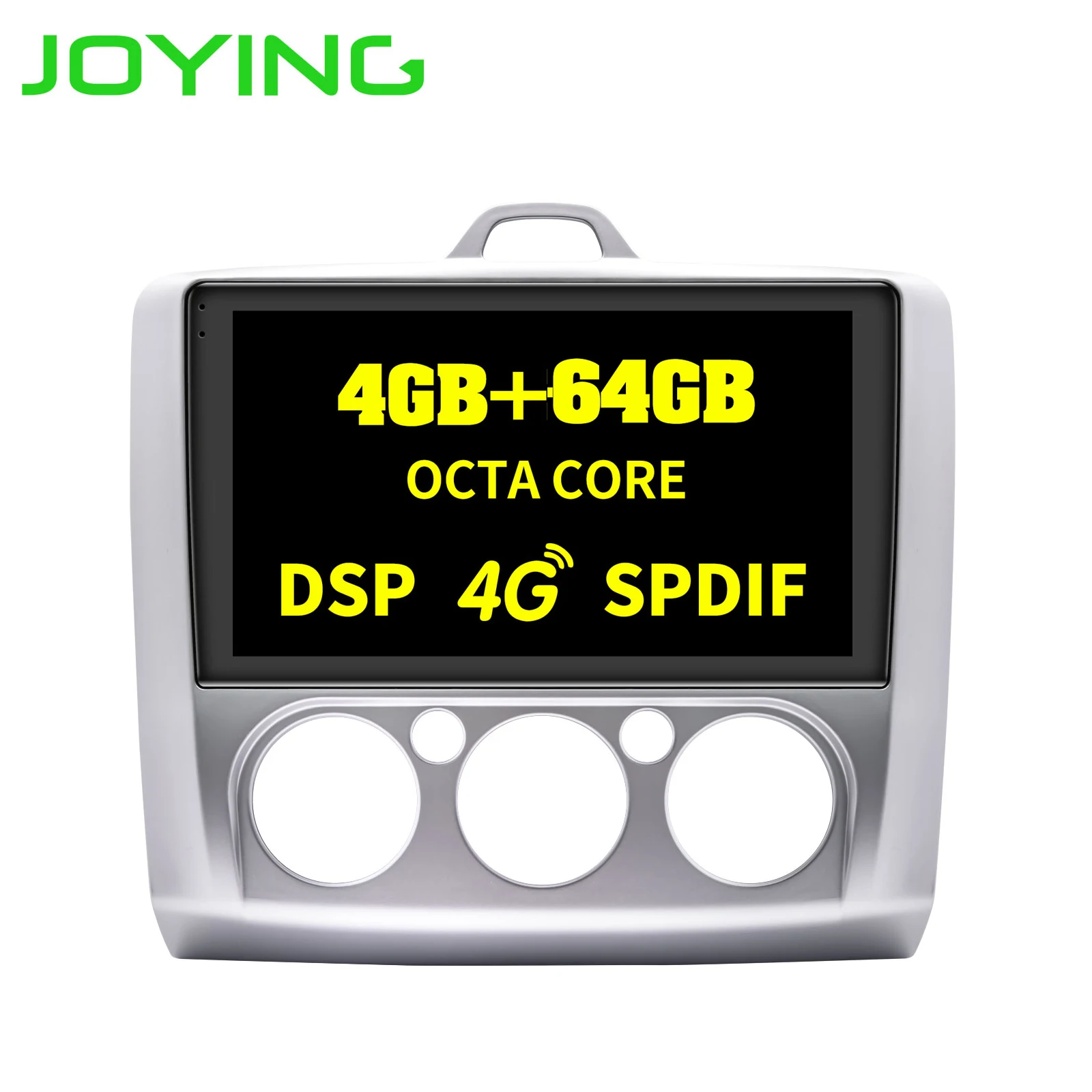 

9" 4G+64G Joying 1 Din Android Car Stereo Auto Radio For Ford Focus 2005-2012 Car Multimedia Android Auto Carplay Rear Camera