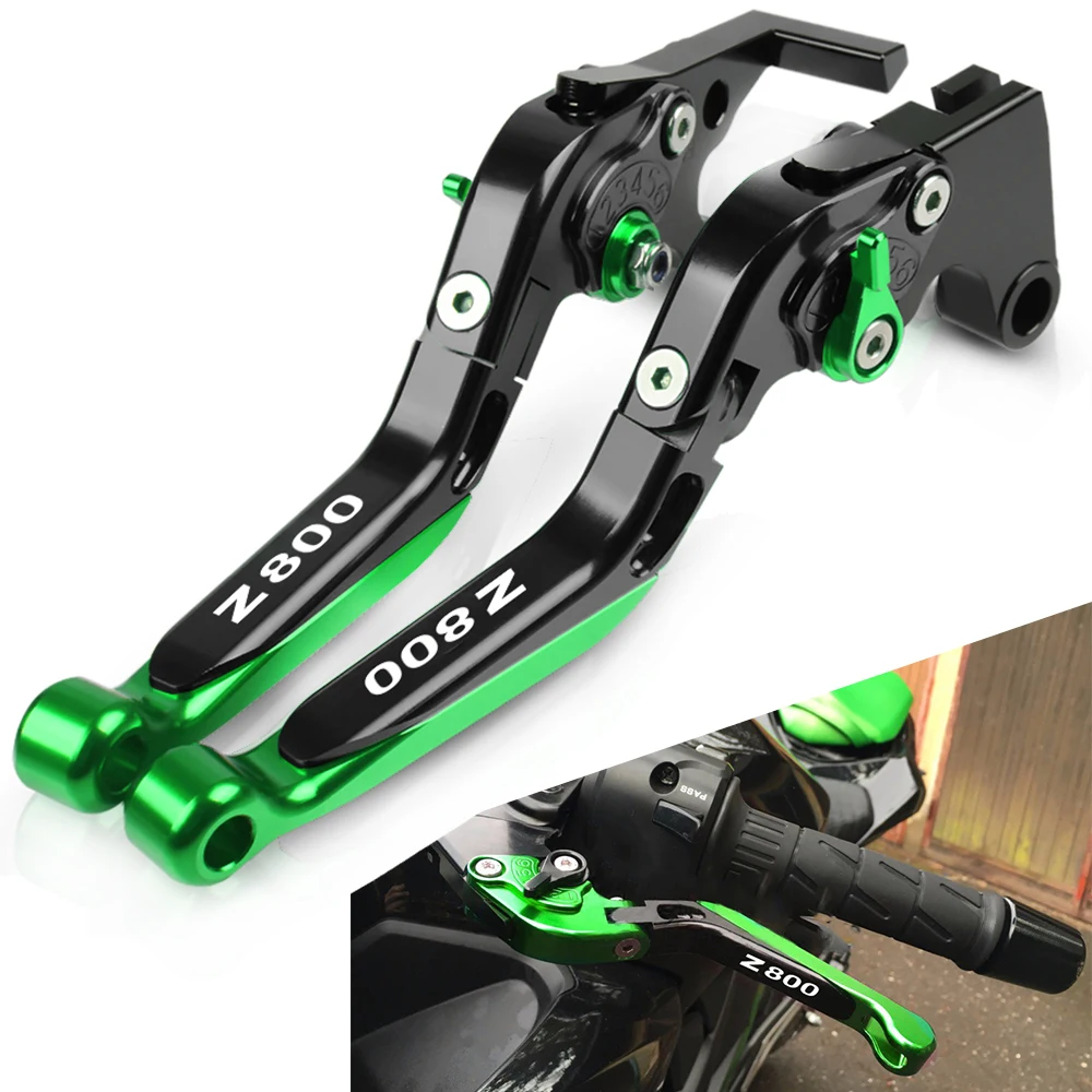 Выдвижной рычаг сцепления и тормоза для мотоцикла Kawasaki Z800E veRsion Z800 2013 2014 2015 2016 2017 |
