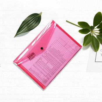 

A4 Plastic Stud Document Wallet Files Folders Filing School Office Assorted Holder Office Stationery