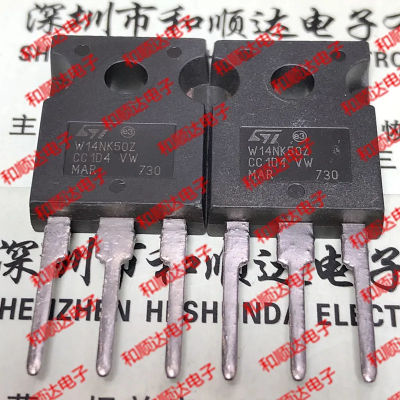 Оригинальный Новый/5 шт./W14NK50Z STW14NK50Z TO-247 500V 14A | Электронные компоненты и