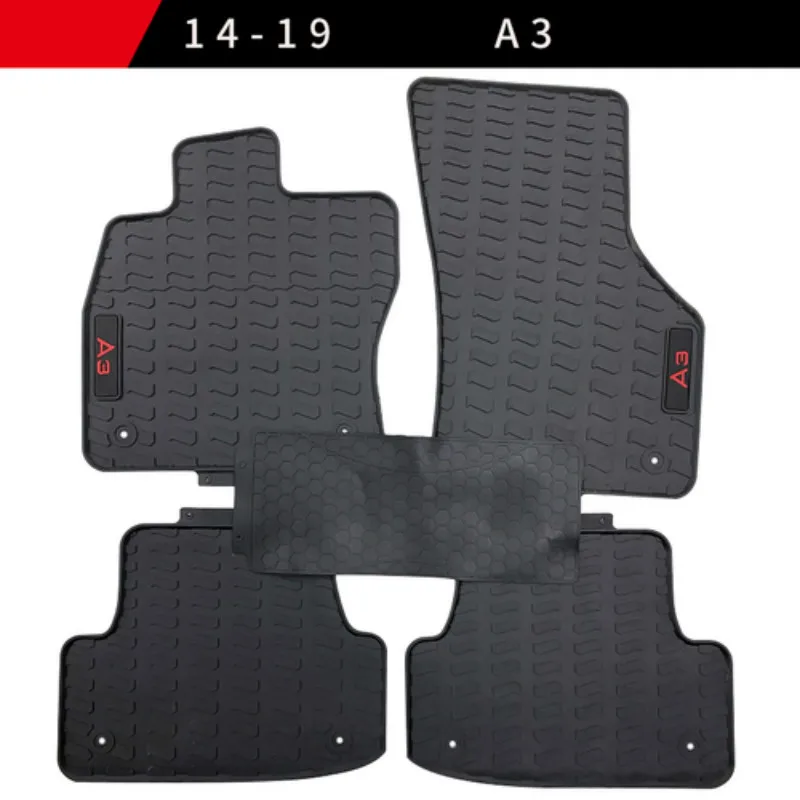 

Custom No Odor Carpets Waterproof Rubber Car Floor Mats for Audi Q5L A3 Q5 Q7 A6L Q3 A4 A6 2005-2020 Year