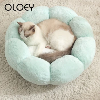 

Pet Dog Puppy Cat Fleece Warm Bed House Plush Cozy Nest Mat Pad Pet House Bed Sofa Sleeping Bag Winter Nest Kennel Dogs Pad