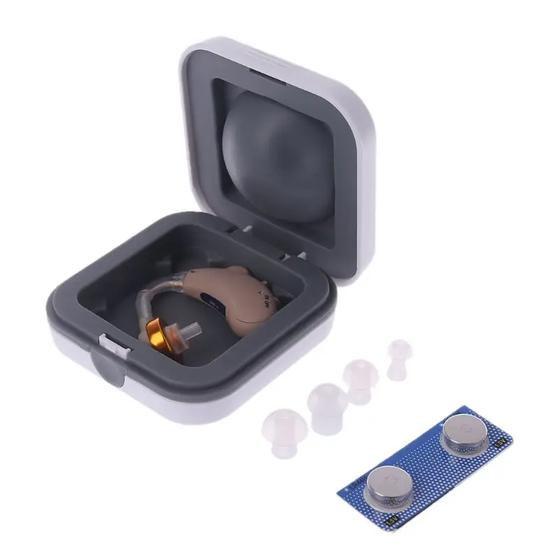 

V-185 BTE Digital Hearing Aid Adjustable Ear Analogue Sound Amplifier Ear Care