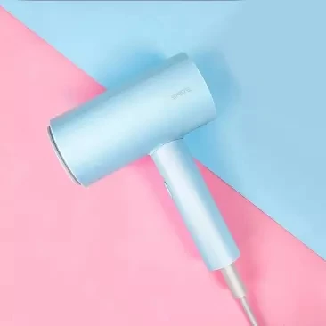 Blue Xiaomi SMATE фен Молодежные отрицательных ионов Уход за волосами 1800 Вт 3-переключения передач, быстро сохнет, анти-поглощение волос портативные аксессуары для волос - Цвет: Blue