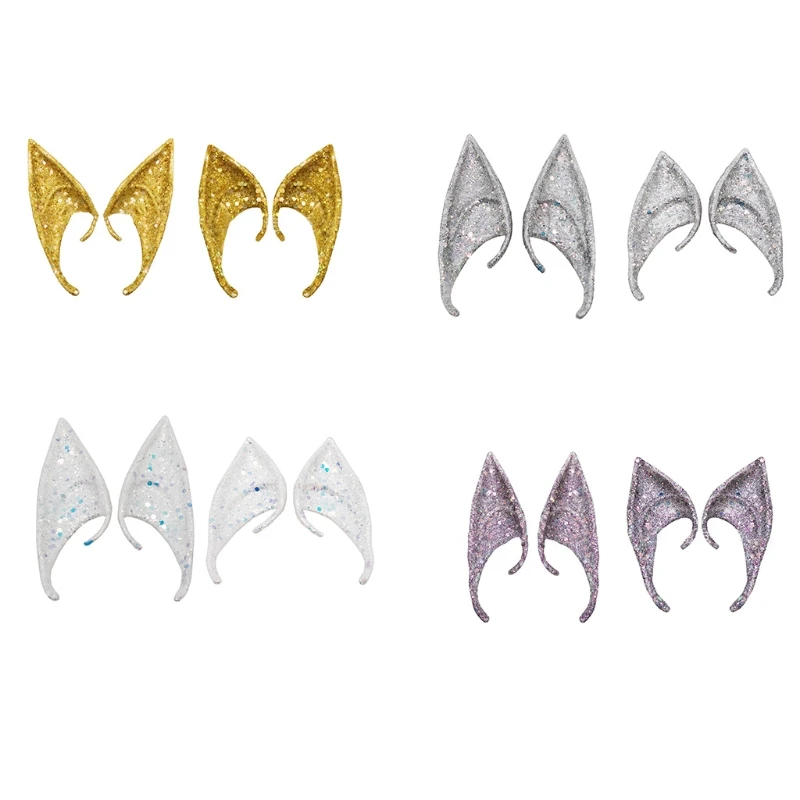 1 пара костюмов на Хэллоуин для вечеринки эльфийские уши аниме сказочные косплеи