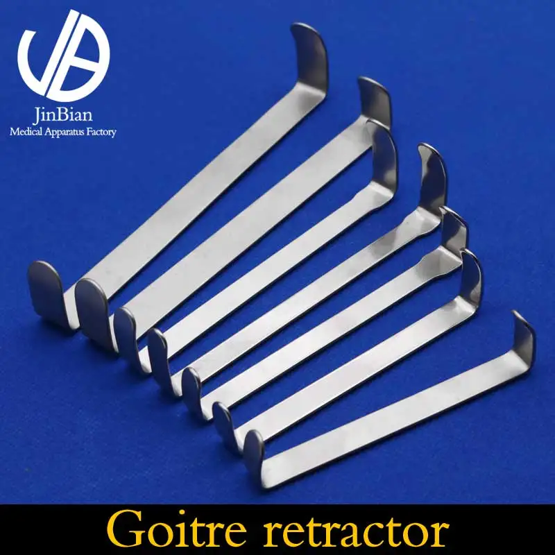 Goitre retractor double-end stainless steel surgical operating instrument Surgical tool |