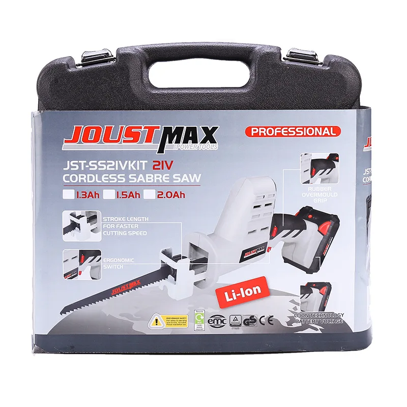 

Lithium Reciprocating Saw Household Multi-functional Hand Electric Saw Woodworking Electric Saw Hand Saw Metal Small Sabre Saw