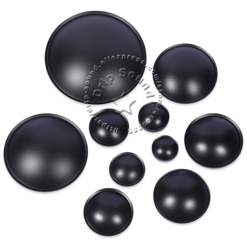 10 Pièces 64MM Tissu Haut-Parleur Capuchon Anti-poussière Haut-Parleur Cône Protection Haut-Parleur Kit d'entretien Beau Et Généreux pour Les Pièces De Réparation De Haut-Parleur
