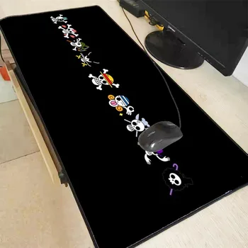 

One Piece Anime Large Gaming Mouse Pad Locking Edge Mouse Mat Gaming Mouse Anti-slip Rubber Mousepad for Game Laptop PC