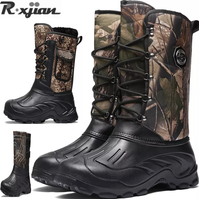 warm waterproof work boots