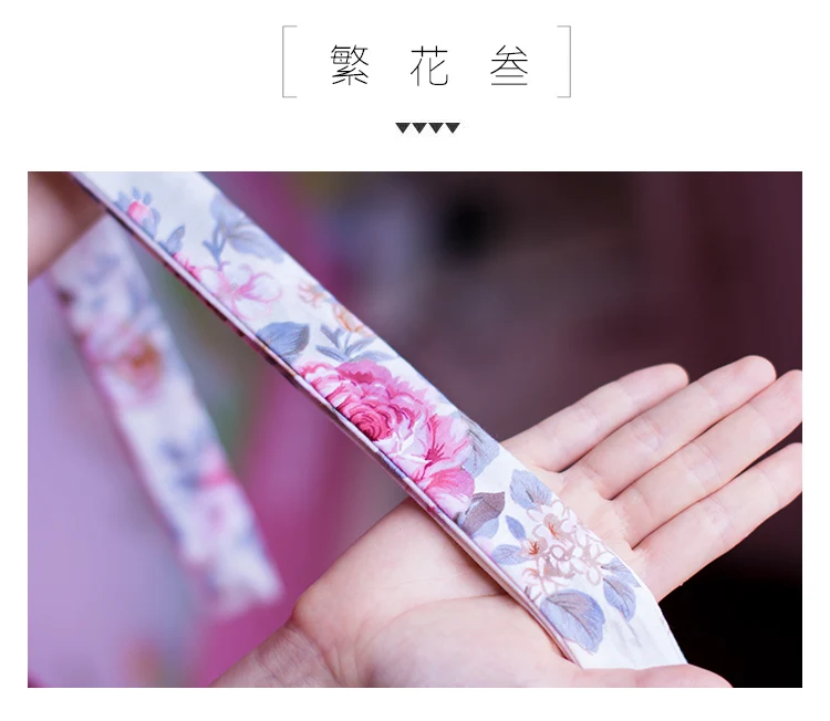 Ежедневный древний стиль Hanfu повязка для волос супер фея маленькая свежая Ретро Лента кисточка веревка для волос Ткань дикий головной убор женский